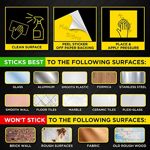 (Set of 5) Handicap / Disabled Wheelchair Accessible Sign - 4.5" Circle - Durable Self Adhesive 4 Mil Vinyl - Laminated - Fade & Scratch Resistant β Waterproof β Handicap Sign for Car, Bus, Business, or Elevator